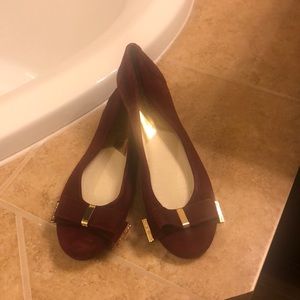 Michael Kors Suede Ballet Flats